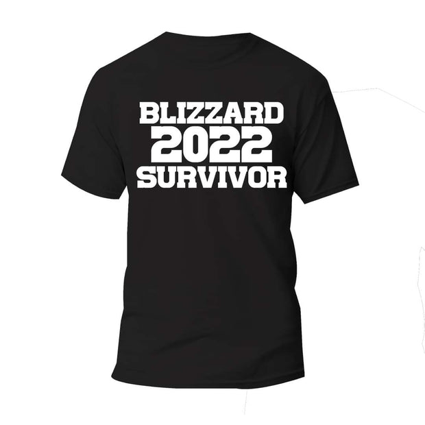 Buffalo 2022 Blizzard Survivor T-shirt