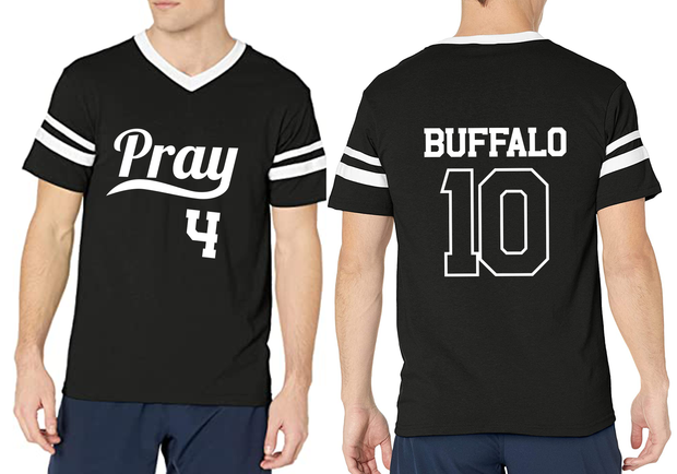 Pray For Buffalo Jersey T-Shirt